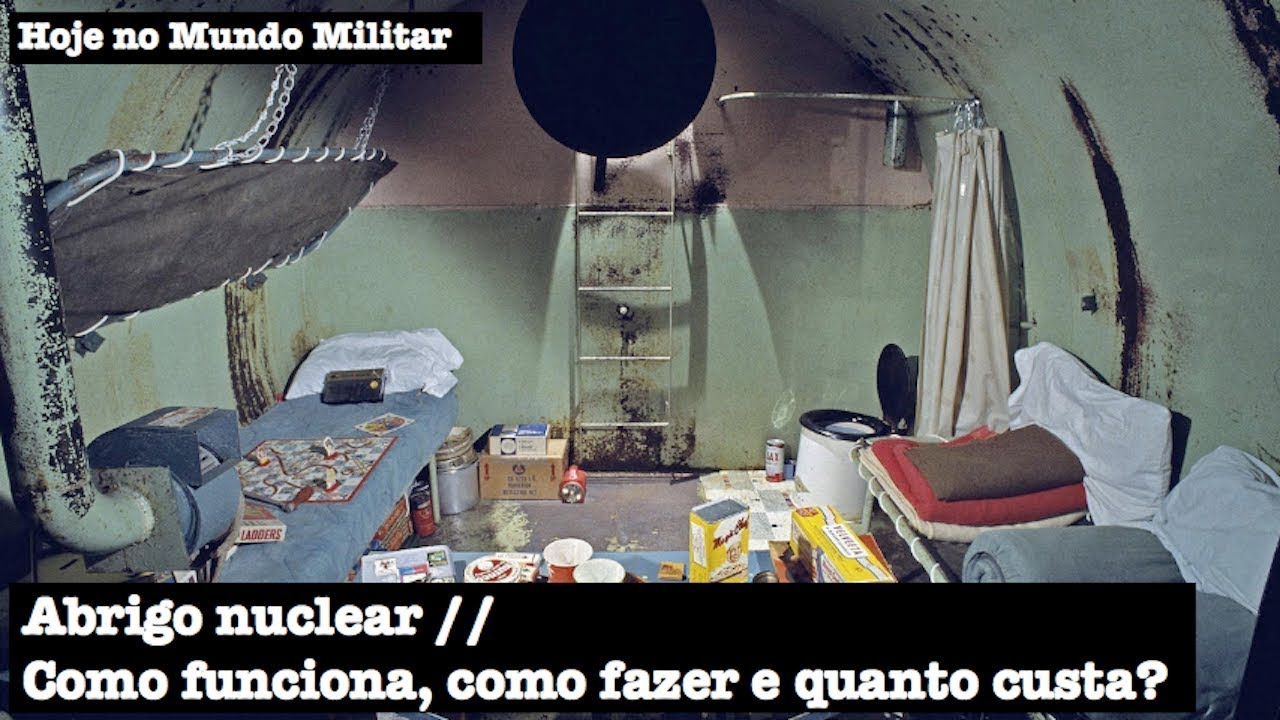 Abrigo nuclear. Como funciona, como fazer e quanto custa?