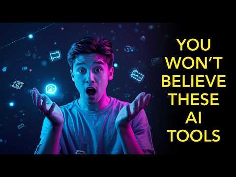 🚀 3 Insane AI Tools That Will Blow Your Mind (2025 Edition)