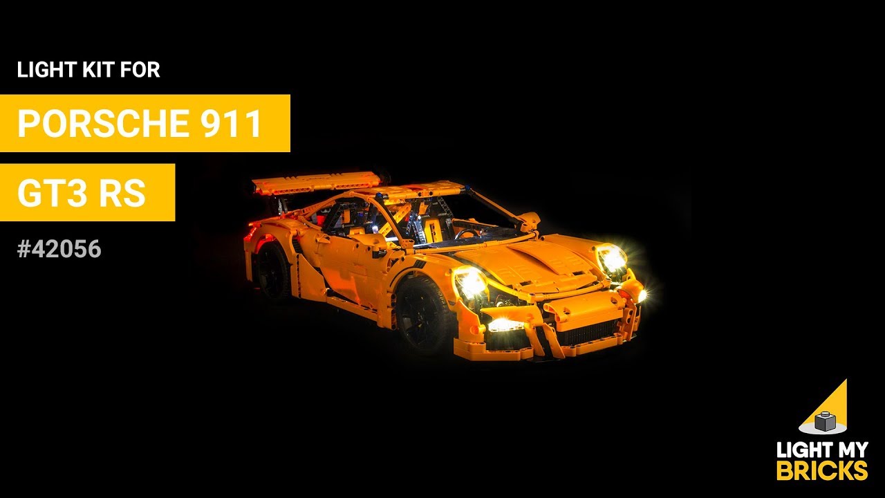 Light My Bricks Lumières-LED pour LEGO® Porsche 911 GT3 RS 42056