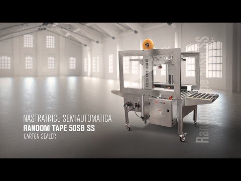 Nastratrice in acciaio inox autodimensionante | Random Tape 50 SB SS