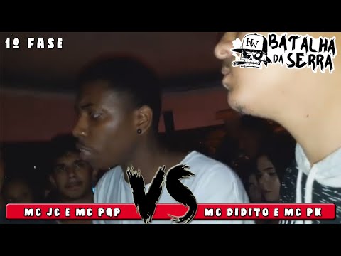 MC PQP E MC JC VS MC DIDITO E MC PK  - 1º FASE - 19º Batalha da Serra - Nova Friburgo 2019