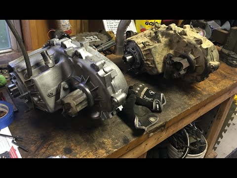 Disassembly of 94 NP249 TransferCase, Part 1. NP249 to NP242 swap