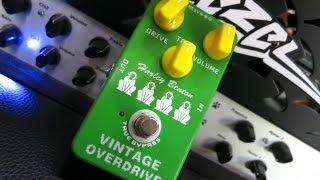 Video thumbnail for Harley Benton (Joyo) Vintage Overdrive Pedal Demo by EytschPi42