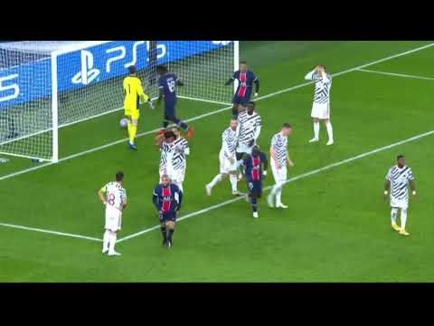 Paris Saint-Germains vs Manchester United 1-1 Anthony Martial Own Goal Champions League 2020