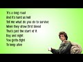 Dan Hill - It's a Long Road (Lyrics Video From 