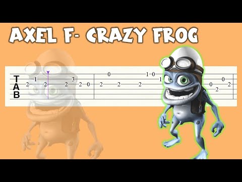 Crazy Frog - Axel F Guitar Tutorial