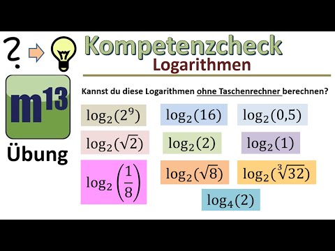 Logarithmen vereinfachen und ausrechnen (ohne Taschenrechner)