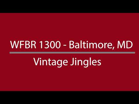 WFBR 1300 - Baltimore, MD. - Vintage Jingles