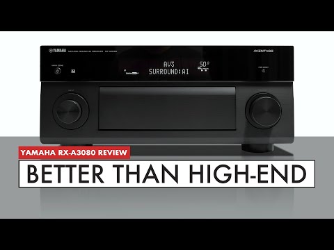 BEST High End AV Receiver 2020 YAMAHA Aventage RX-A3080 4K AV RECEIVER