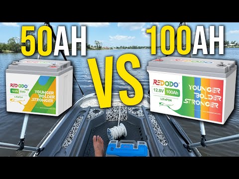 50ah vs 100ah Lithium Batteries | What's Right for YOUR Boat?