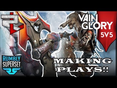 3.0 Vainglory 5v5: Bot lane WP Glaive: Making plays for Rumbly