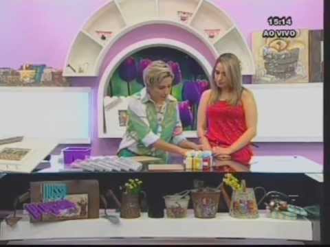 Diná Rocha - RIT TV - Nosso Programa 22/10/2012 - Porta chave