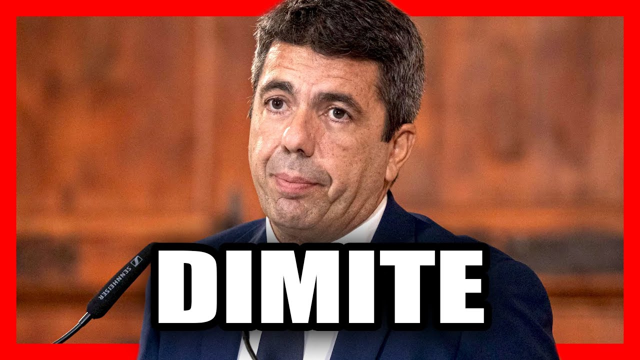 La VERDAD de la DIMISIÓN de MAZÓN como PRESDIENT de la GENERALITAT VALENCIANA