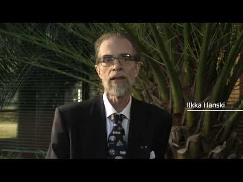 Speech by Hanski, 2015 BBVA Foundation Frontiers of Knowledge Award in Ecology