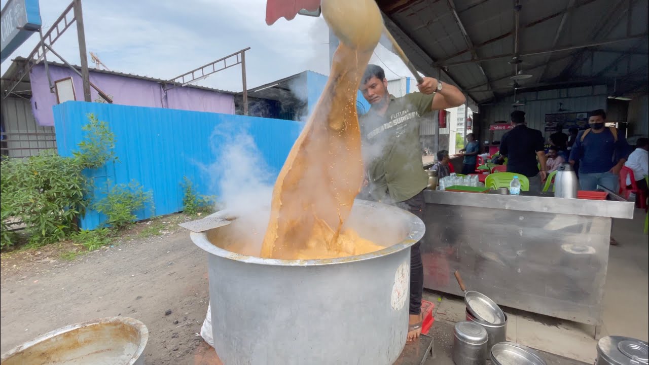 Watch video Humongous 50 litres of Tea Making | All Over in 10 Mins | Indian Street Food Now Humongous 50 litres of Tea Making | All Over in 10 Mins | Indian Street Food