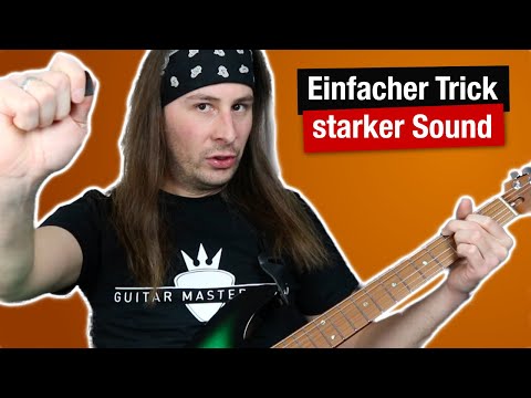 So kannst du „grooven“ wie ACDC (Rock-Riffs)