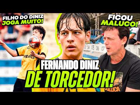 I spent a day with Fernando Diniz and we went to his son's game!