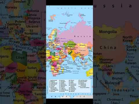 world map #shorts #ytshorts