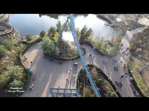 Dive - Coaster Baron 1898 [Offride/Onride] Video Freizeitpark Efteling 2022