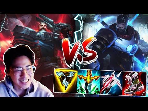 TOP GYULASS Gangplank Vs Shen Top - Korea Master - Patch 25.9