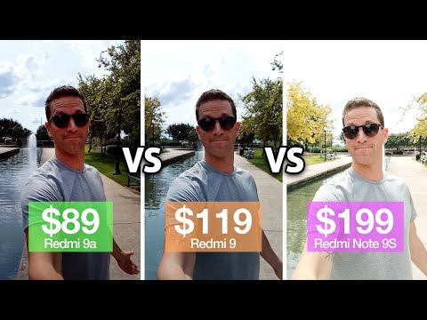 $89 Xiaomi Redmi 9A vs $119 Redmi 9 vs $200 Redmi Note 9S (Camera Test!)