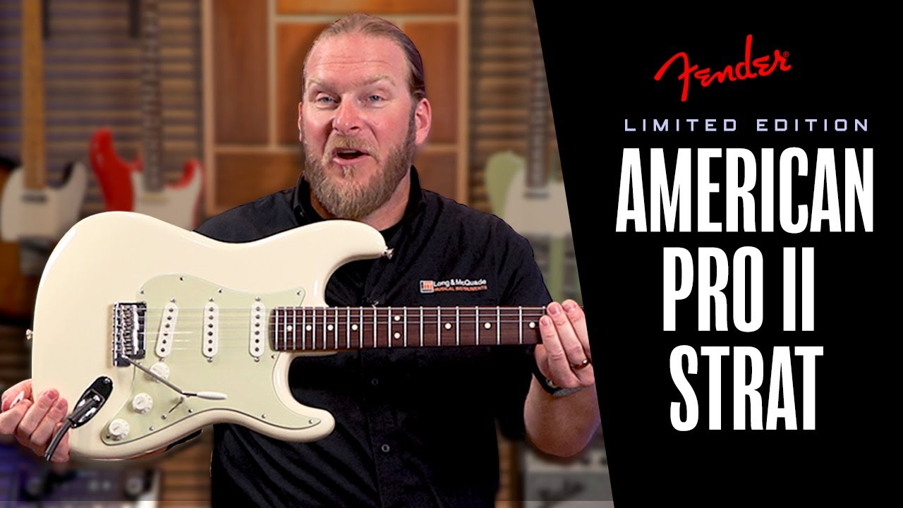 opens link to Your Next Strat! Limited Edition American Professional II Stratocaster