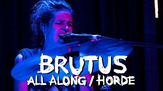Brutus - All Along and Horde - LIVE in Manchester 02/10/17