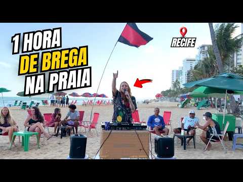1 Hora de BREGA na Praia de Boa Viagem ( Brega das antigas )