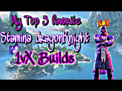 My Top 5 BEST 🔥 Stamina DragonKnight 🔥 Builds - Elder Scrolls Online