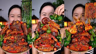 🌶️ Can You Handle This Extreme Spicy Food Feast? 🌶️🔥 Full Bowl of Flavor!