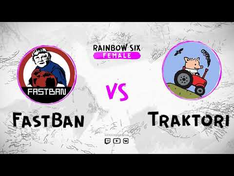 Day 1 // EN/GB Stream // R6Female Tournament // FastBan vs Traktori, Endpoint vs Traktori // Bo3 PC