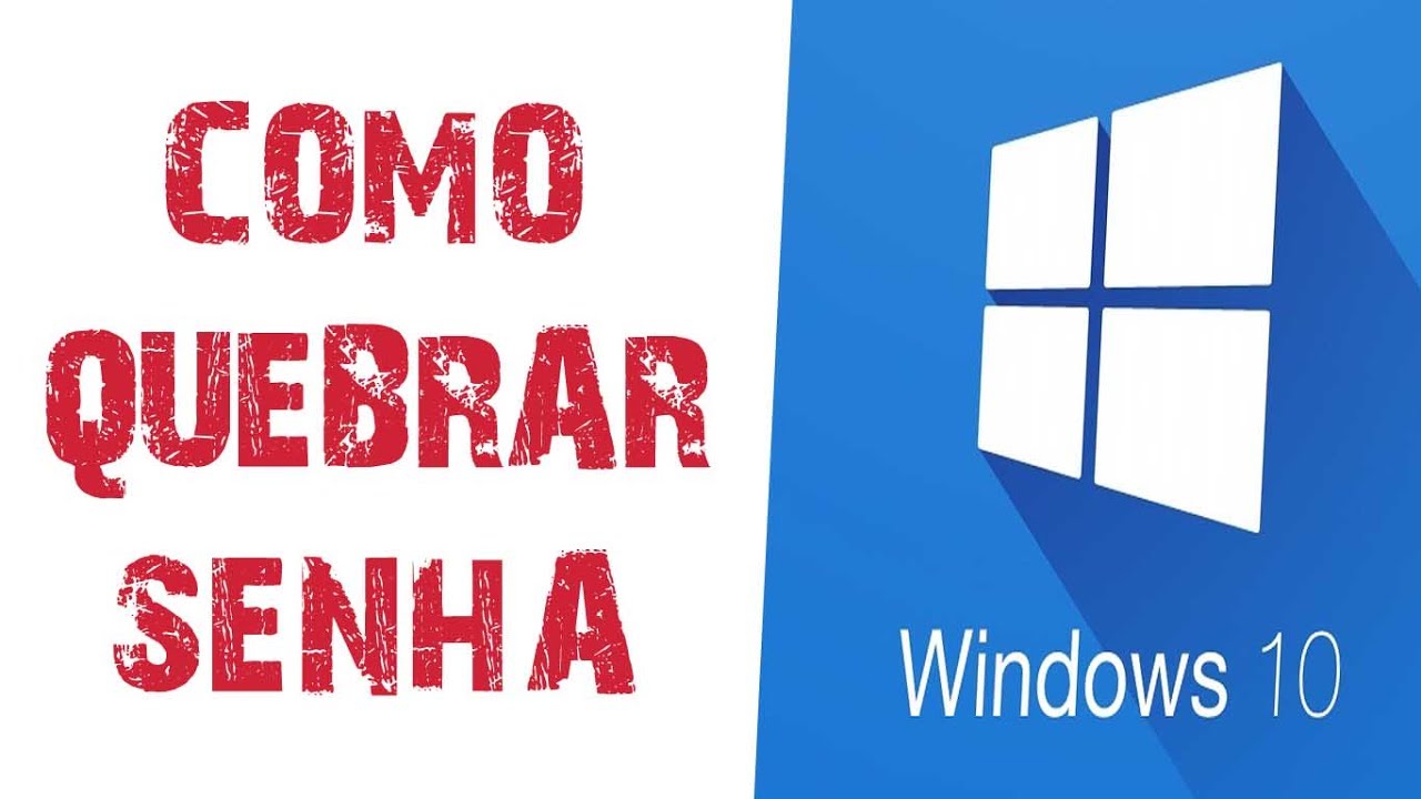 Como quebrar senha de usuário (login) no Windows 10 pelo CMD?