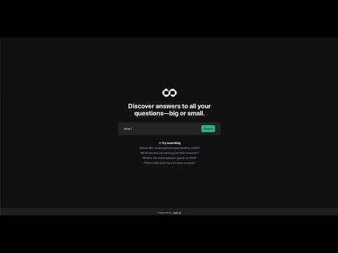 Building an LLM-Powered Search App with Salt - YouTube