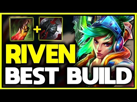 BEST POSSIBLE RIVEN BUILD VS EVERYTHING! - RIVEN TOP GAMEPLAY SEASON 10! - League of Legends