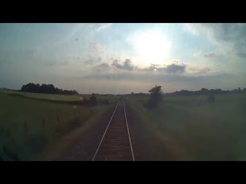 Zugfahrt Tönning - Bad St. Peter Ording Time Lapse