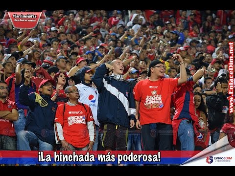 "DIM-Bucaramanga Â¡La hinchada más poderosa!" Barra: Rexixtenxia Norte • Club: Independiente Medellín