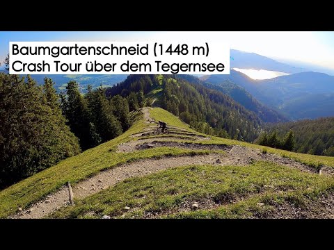 Mountainbike Tour auf die Baumgartenschneid (1448m) am Tegernsee