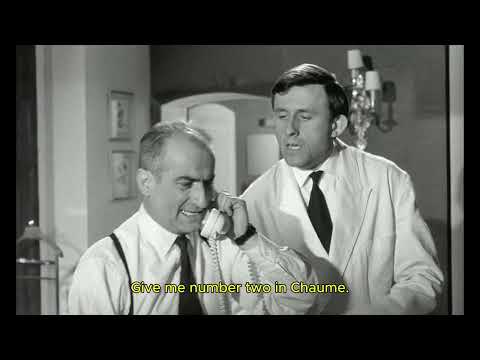 Pouic Pouic - 6, (1963) #LouisDeFunes #4k #60fps