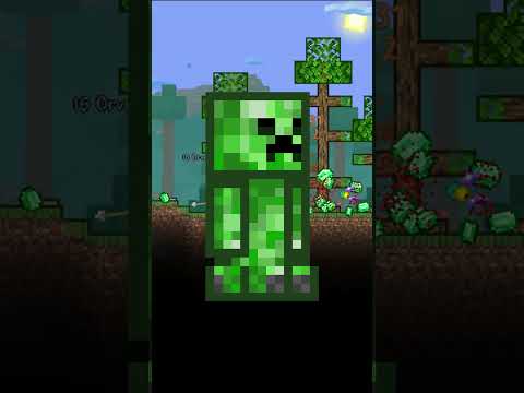 The crossover between MINECRAFT and TERRARIA