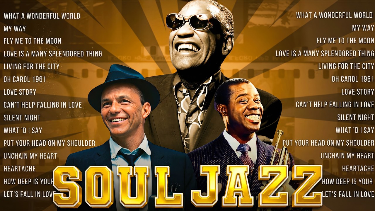 Retro Jazz and Soul Hits 🎺Frank Sinatra, Louis Armstrong, Ray Charles, Norah Jones, Nat King Cole