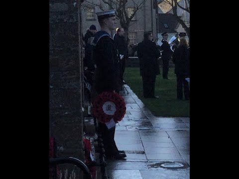 Remembrance Sunday Kirkwall, Orkney 13th November 2022