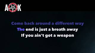 3 Colours Red - Nuclear Holiday (Karaoke with Lyrics) 🎸🎤🤘