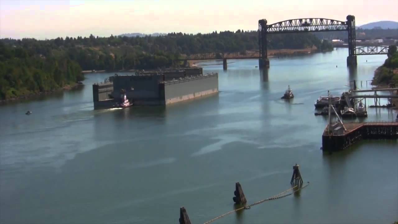 Vigorous drydock gets set afloat