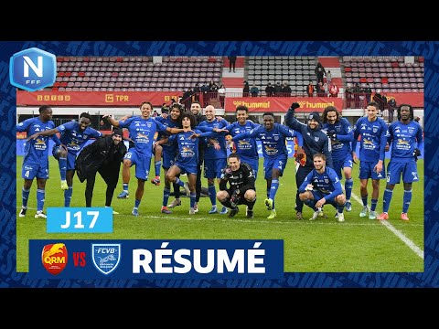 J17 I Quevilly Rouen Métropole - FC Villefranche B. (0-1), le résumé I National FFF 2024-2025