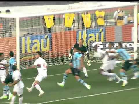 Melhores Momentos - São Paulo 1 x 2 Grêmio - 16ª Rodada - Campeonato Brasileiro 2012 (12/08/12)