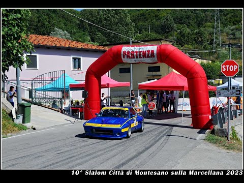 Thumbnail for Domenico Caputo 14° Slalom Città Montesano sulla Marcellana 2023 / Fiat X1/9 E2SH SUZUKI GSX-R 1000 by Fiat x