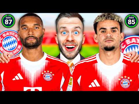 Ich übernehme den FC Bayern mit ALLEN NEUEN TRANSFERS! 👀🚀 (Diaz, Tah, Jackson...)