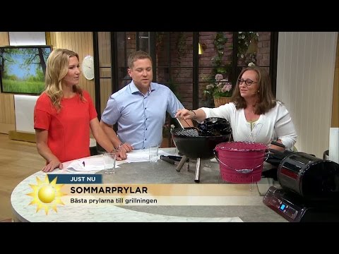 Här är prylarna som gör dig till grillmästare! - Nyhetsmorgon (TV4)
