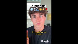 POV Every student is assigned a kingdom when they turn 16…