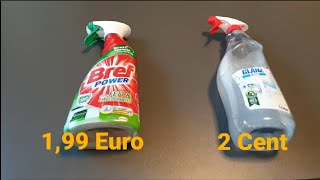Reinigungsmittel für 2 Cent herstellen